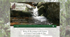 Desktop Screenshot of forestcreek.co.za